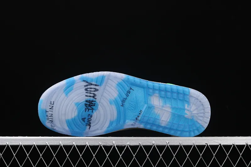 All categories Air Jordan Jordan series basketball shoes Air Jordan 1 Mid Melody Ehsani x Air Jordan 1 Mid "Fearless" AJ1 Joe 1 watch orange and green mandarin duck CQ7629-100